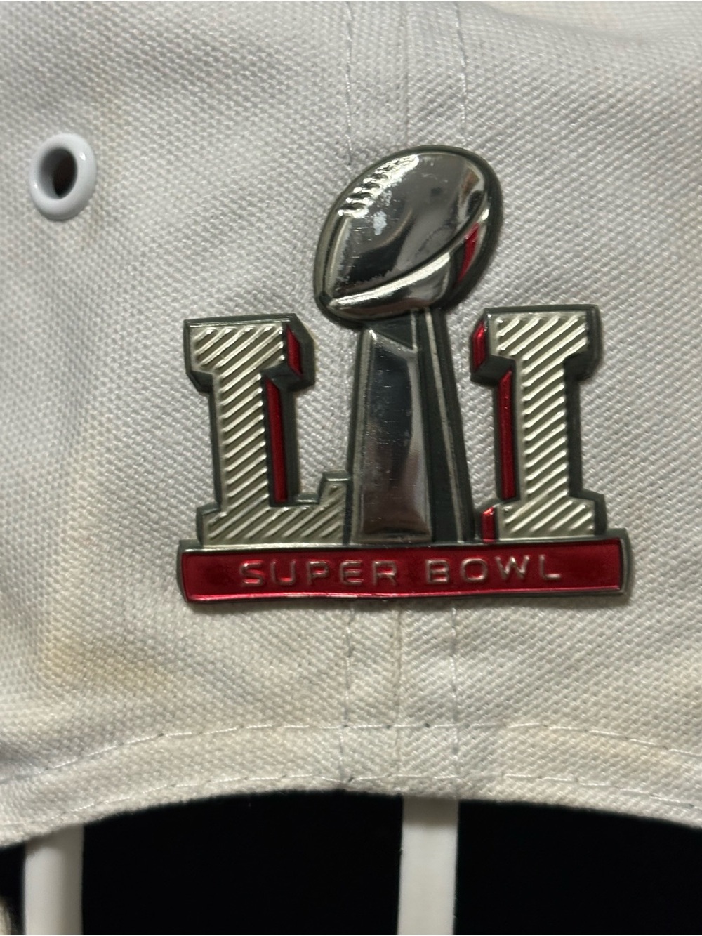 New England Patriots Conference Champions Hat - White/Tan - Picture 7 of 12